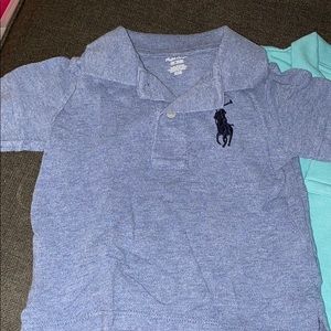 Ralph Lauren baby 9 month polo shirt blue